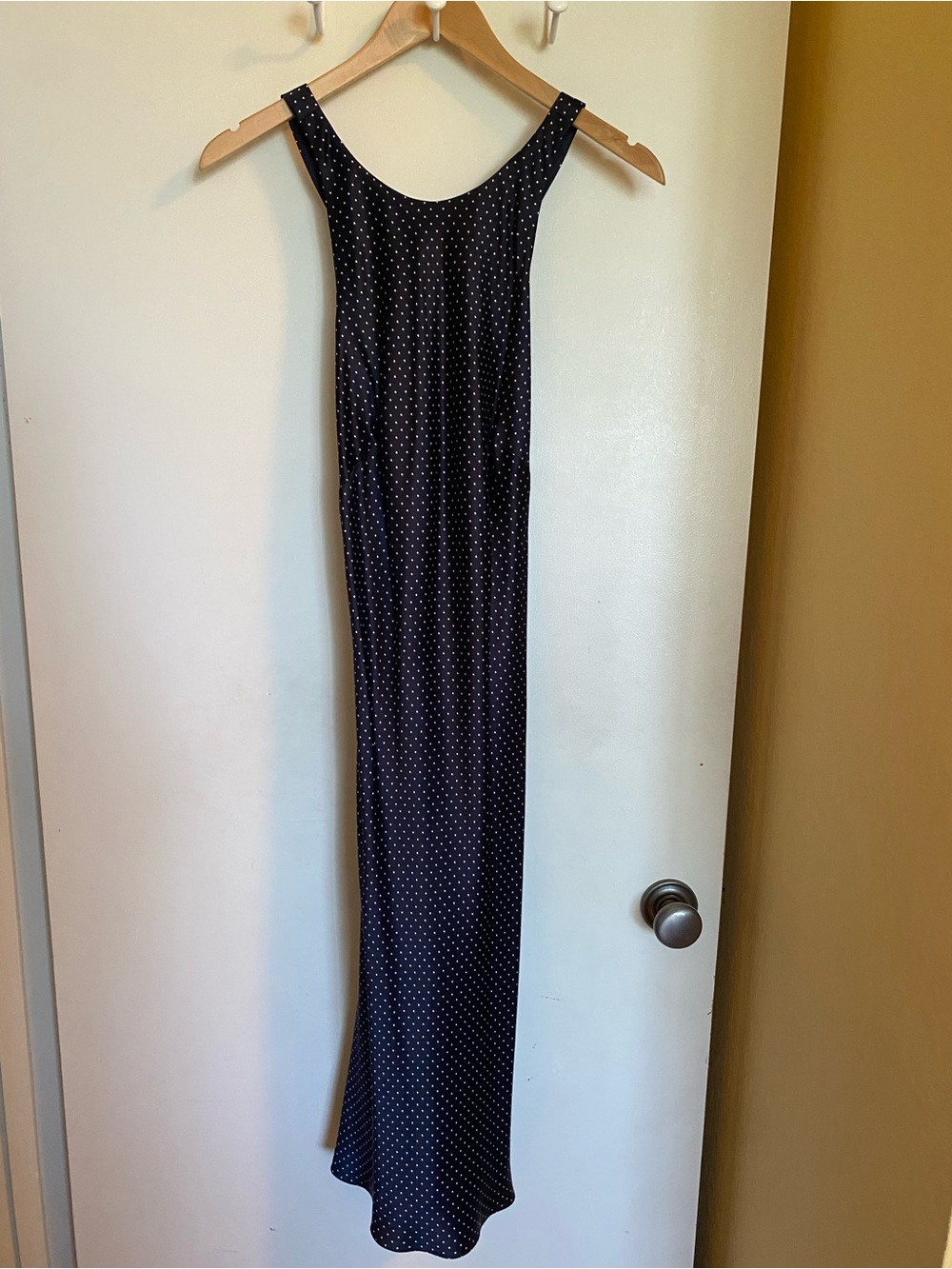 Ralph Lauren Silk Dress Polka-Dots Women’s 8 - Picture 2 of 7